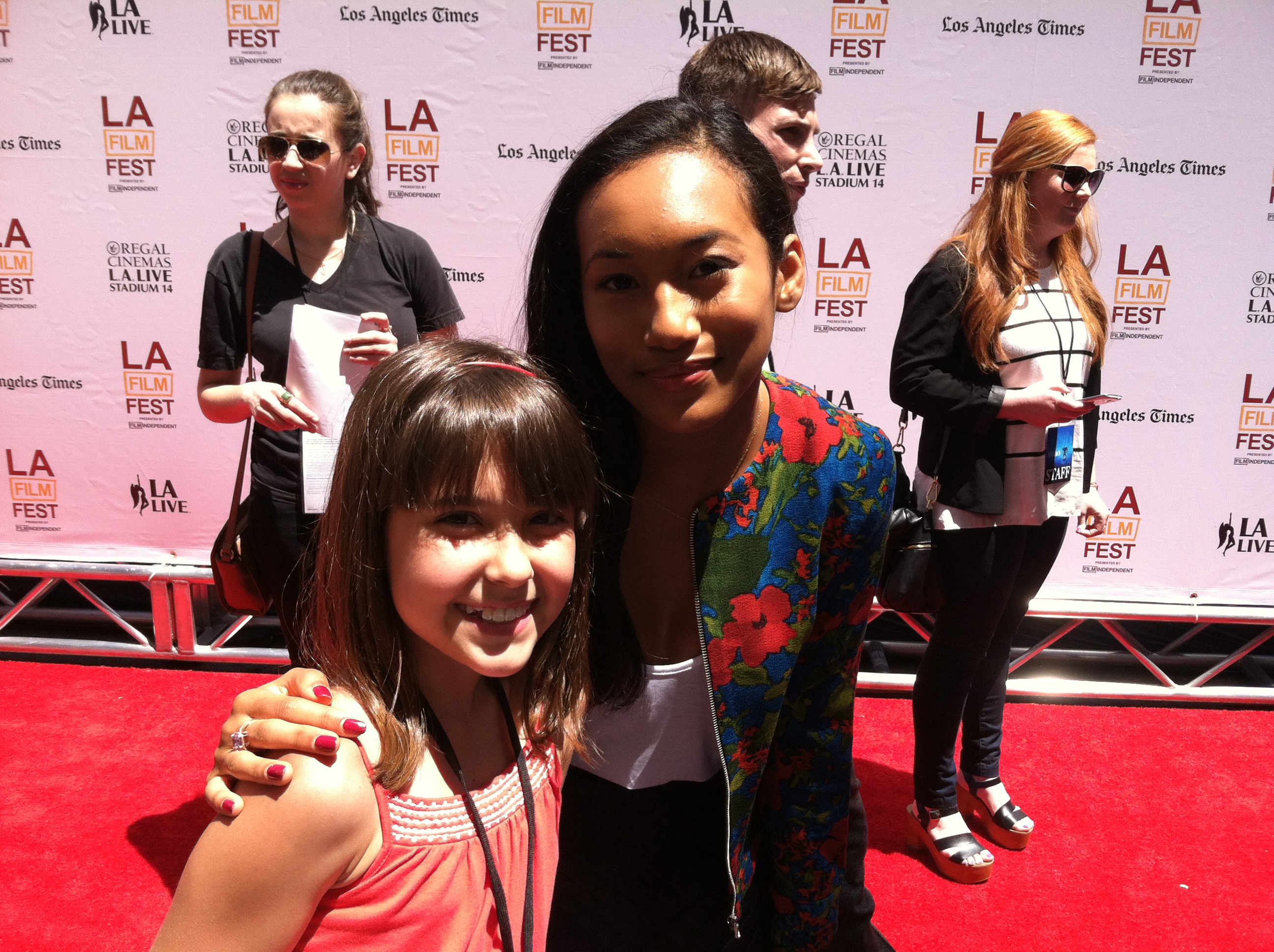 Molly Jackson and Sydney Park at the 