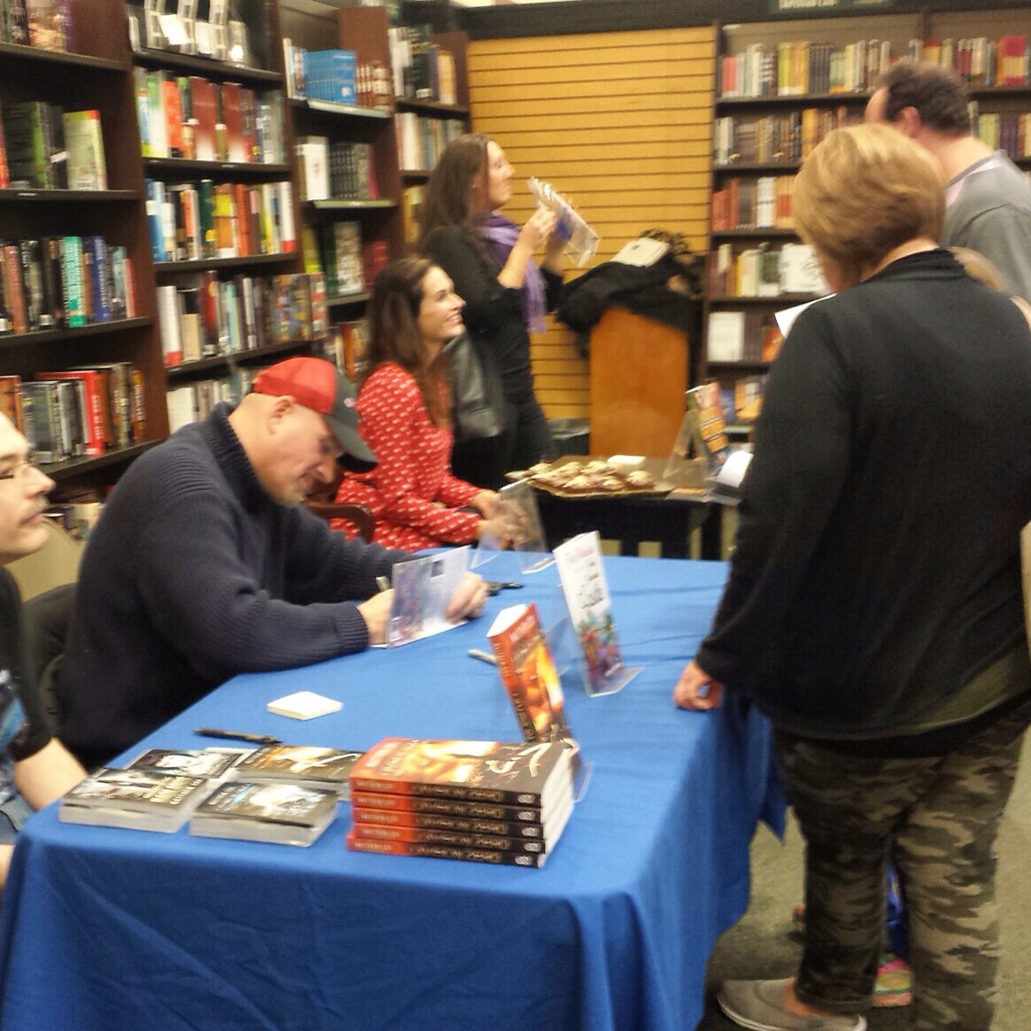 Jason L. Koerner at Barnes and Nobles for his book signing