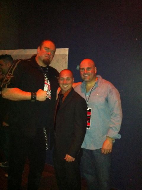 Gene Snitsky, Joel Ruda and Jason Koerner at the Blood Lodge and Ticket to Hell premier 3/3/2012