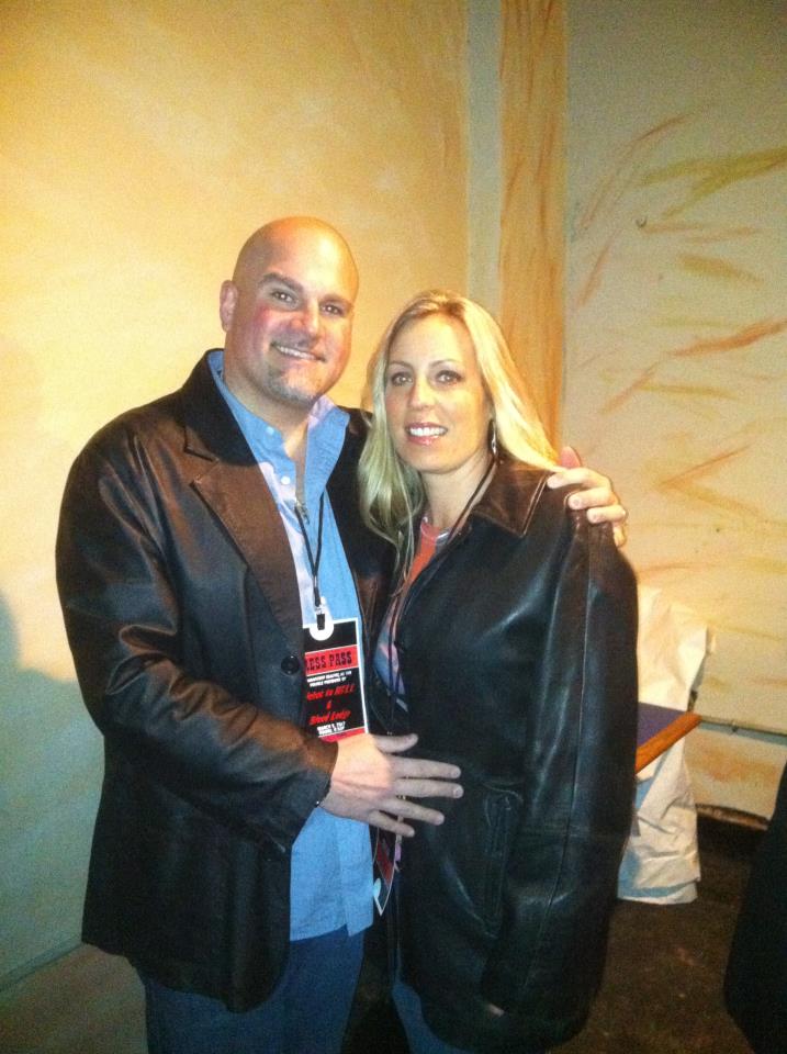 Jason and his wife Cecelia at the premier of Blood Lodge and Ticket to Hell at the Washington Theatre. 3/3/2012