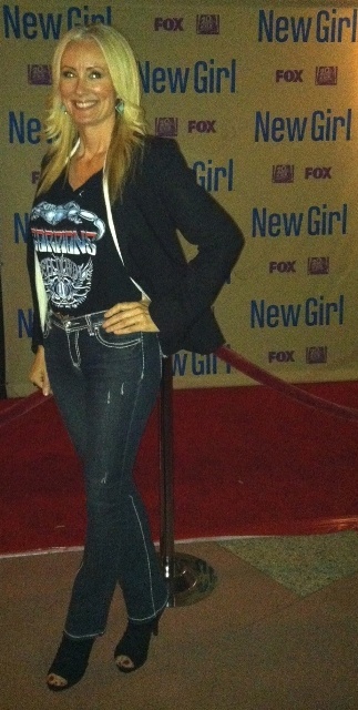 Andrea Anderson, FOX New Girl event.