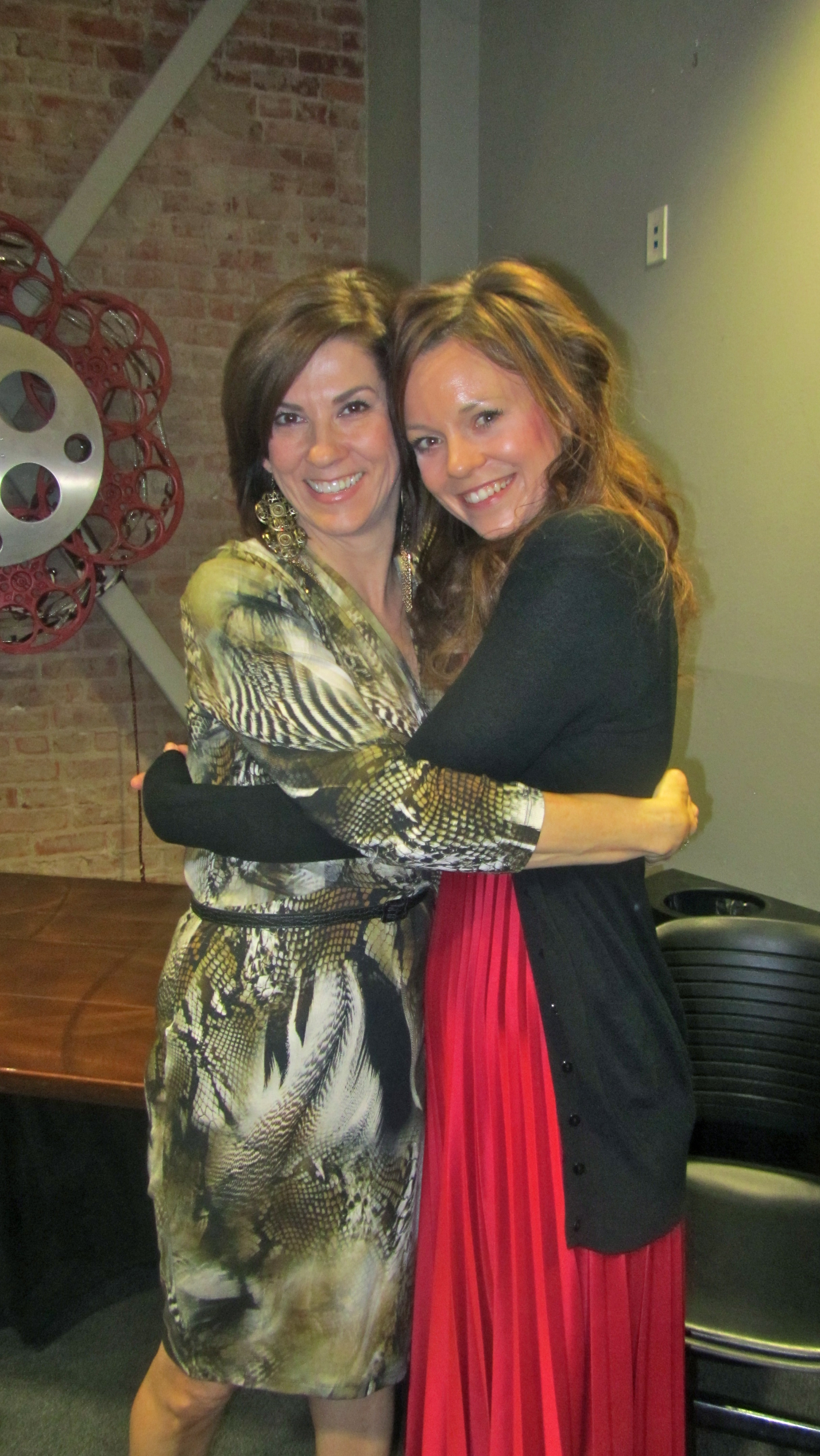 Mary Thoma and Rachel Boston. Mother and Daughter in BLIND TURN.
