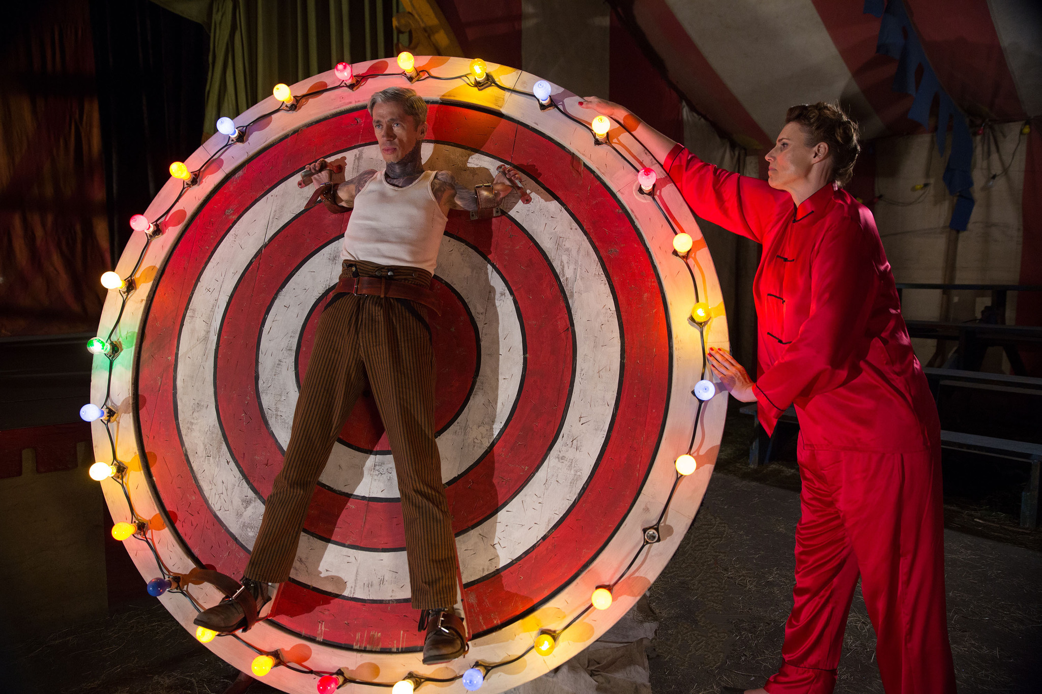 Still of Mat Fraser and Erika Ervin in Amerikietiska siaubo istorija (2011)