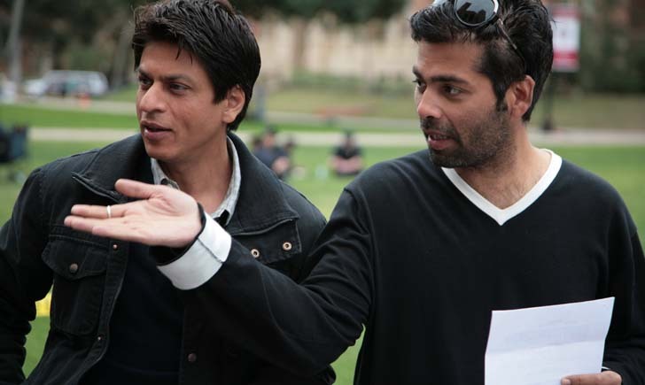 Still of Karan Johar and Shah Rukh Khan in My Name Is Khan (2010)