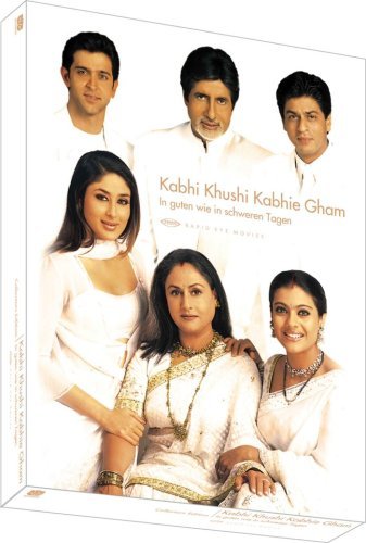 Amitabh Bachchan, Hrithik Roshan, Kajol, Kareena Kapoor, Jaya Bhaduri and Shah Rukh Khan in Kabhi Khushi Kabhie Gham... (2001)