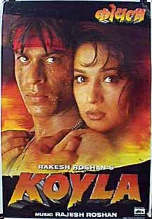 Madhuri Dixit and Shah Rukh Khan in Koyla (1997)