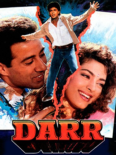 Juhi Chawla, Sunny Deol and Shah Rukh Khan in Darr (1993)