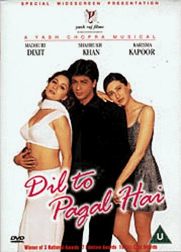 Madhuri Dixit, Karisma Kapoor and Shah Rukh Khan in Dil To Pagal Hai (1997)