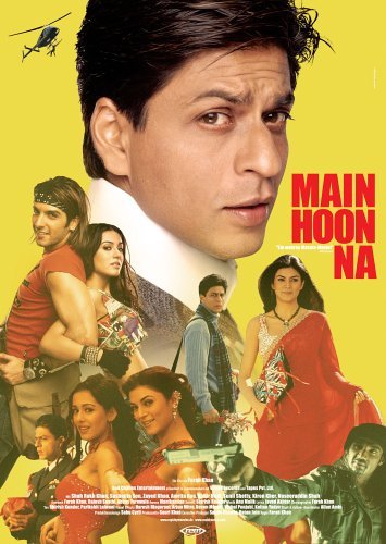 Shah Rukh Khan, Sushmita Sen, Amrita Rao and Zayed Khan in Main Hoon Na (2004)