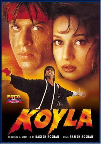 Madhuri Dixit and Shah Rukh Khan in Koyla (1997)