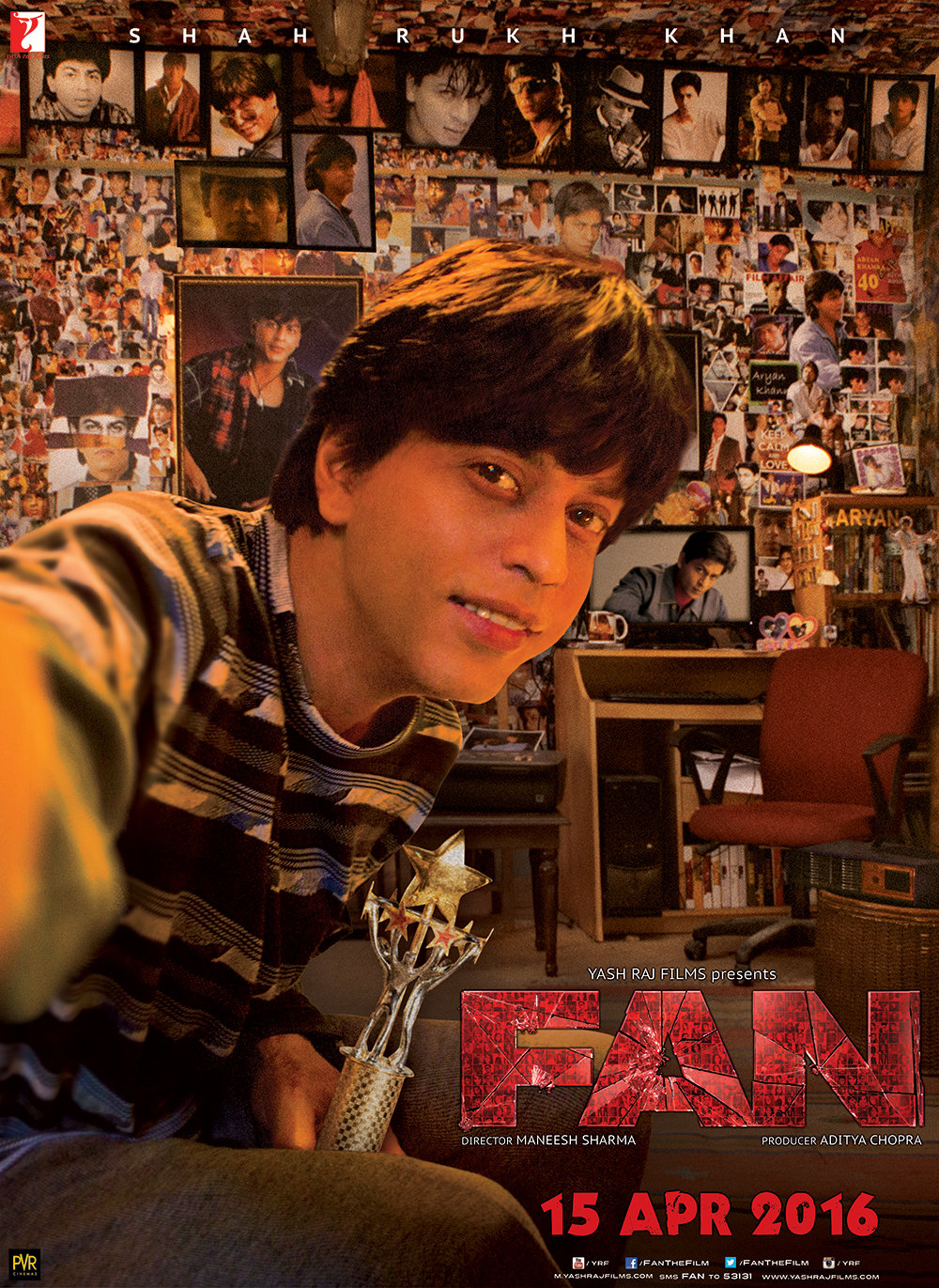 Shah Rukh Khan in Fan (2016)