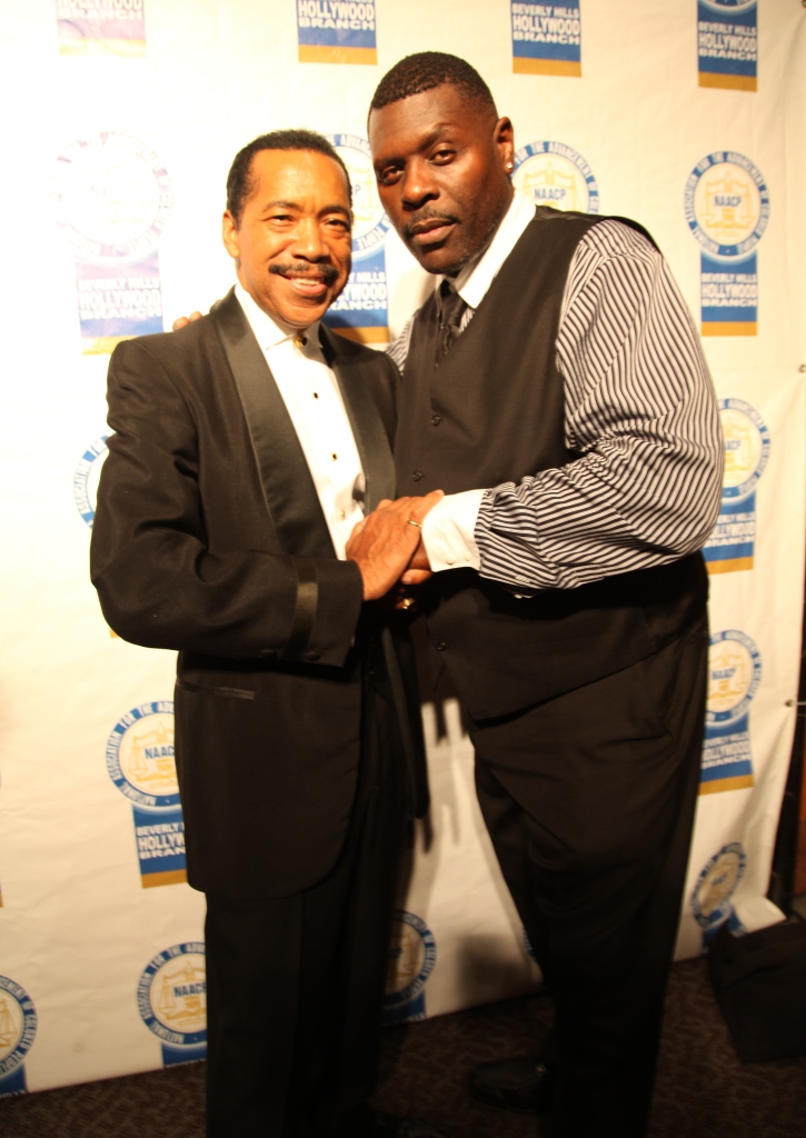 David Terrell and Obba Babatunde at the 2011 NAACP Theatre Awards