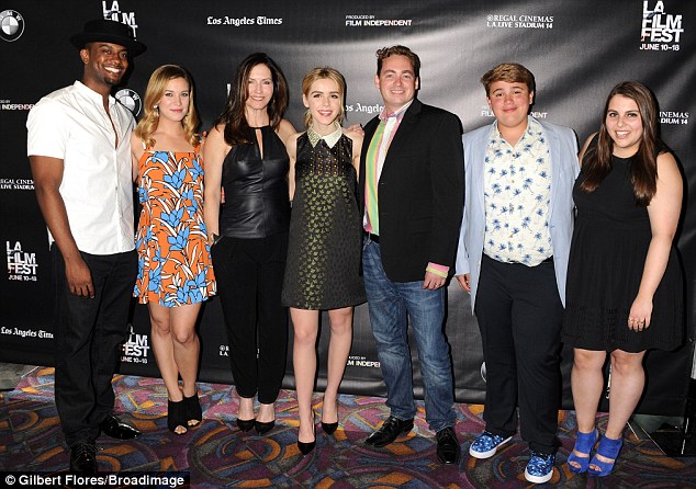 Fan Girl cast - Los Angeles Film Festival, June 15, 2015