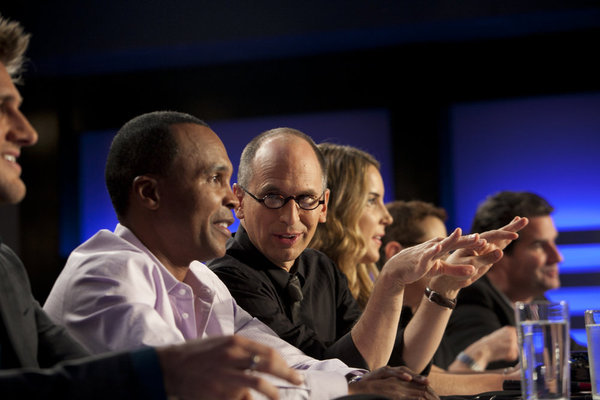 Still of Sugar Ray Leonard, James Oseland and Krista Simmons in Top Chef Masters (2009)