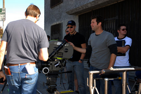 Keith Dunkerley, Alexander Yurchikov, Adam Davis and Daniel Maze in Cornered! (2009)