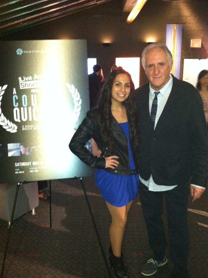 Solanyi Rodriguez and Bob Giraldi in screening of Thicker Than Water(2011)