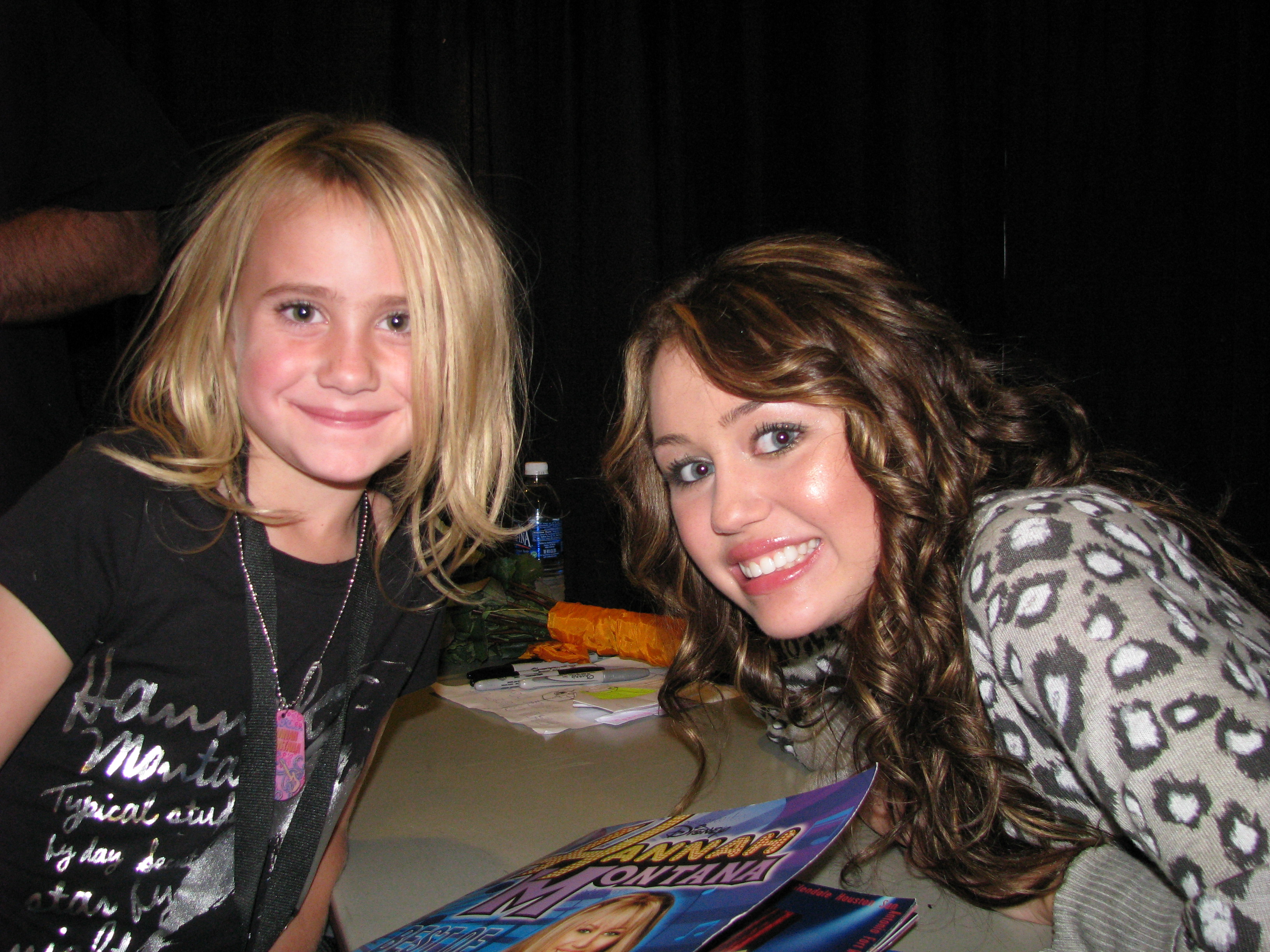 Samantha Rafanello with Miley Cyrus