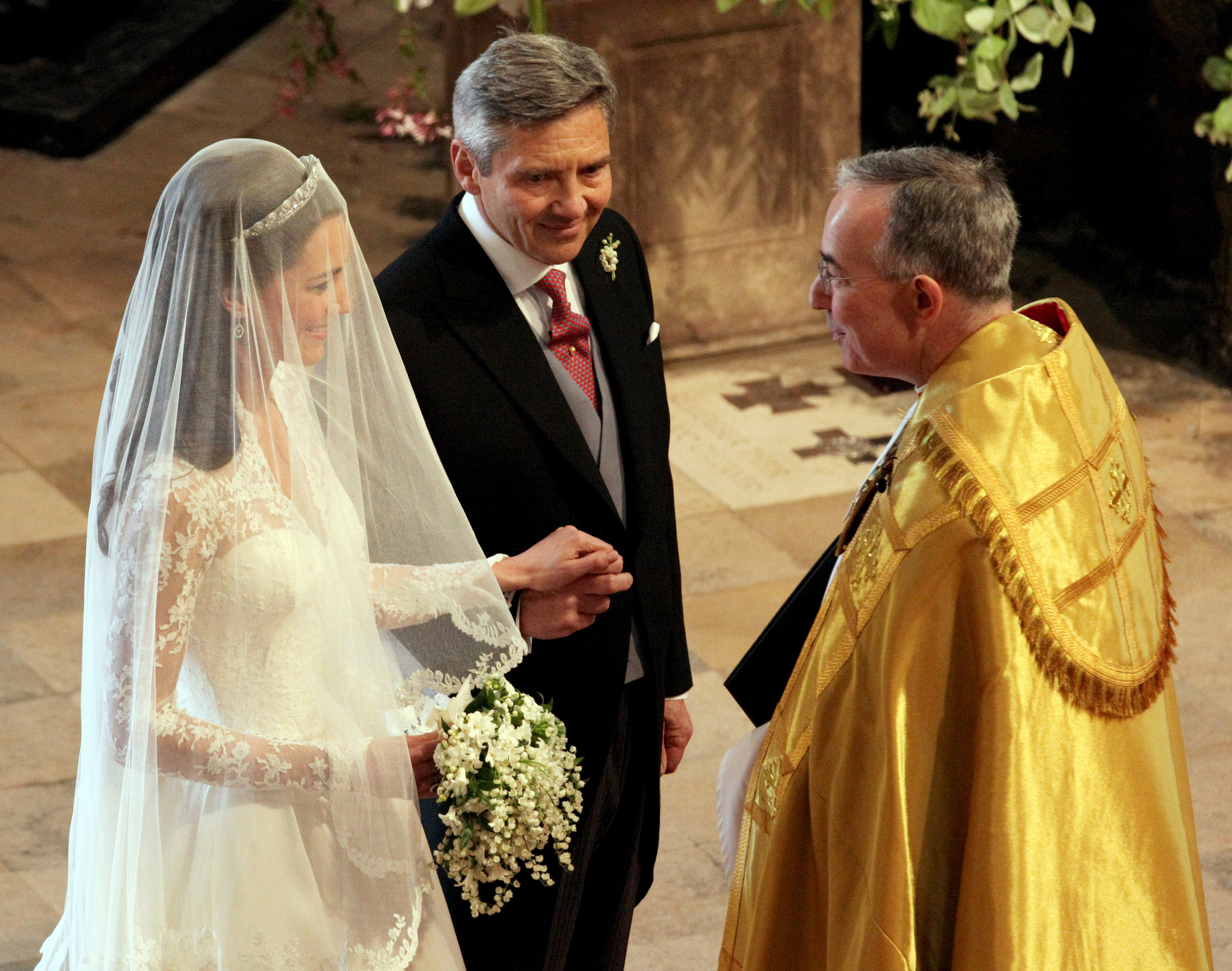 Catherine Duchess of Cambridge, John Hall and Michael Middleton