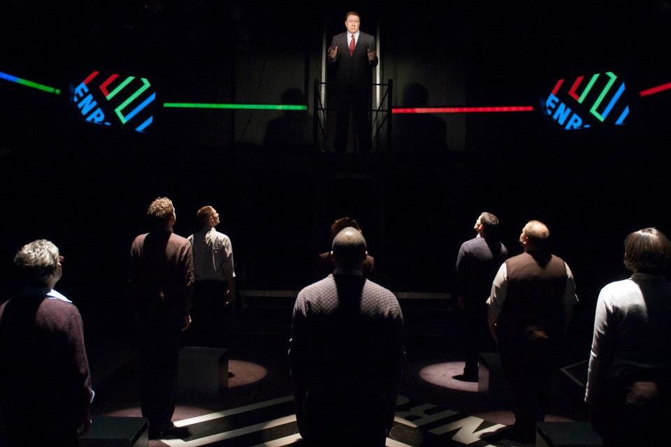 Terry Hamilton as Ken Lay in TimeLine Theatre's production of ENRON