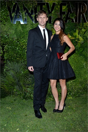 Scott Haze & Elissa Shay attend the Vanity Fair party, Venice, Italy - September 1st, 2013