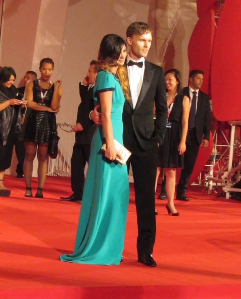 Scott Haze and Elissa Shay walk the red carpet at the World Premiere of James Franco's film CHILD OF GOD at the 70th Venice Film Festival - August 31st, 2013