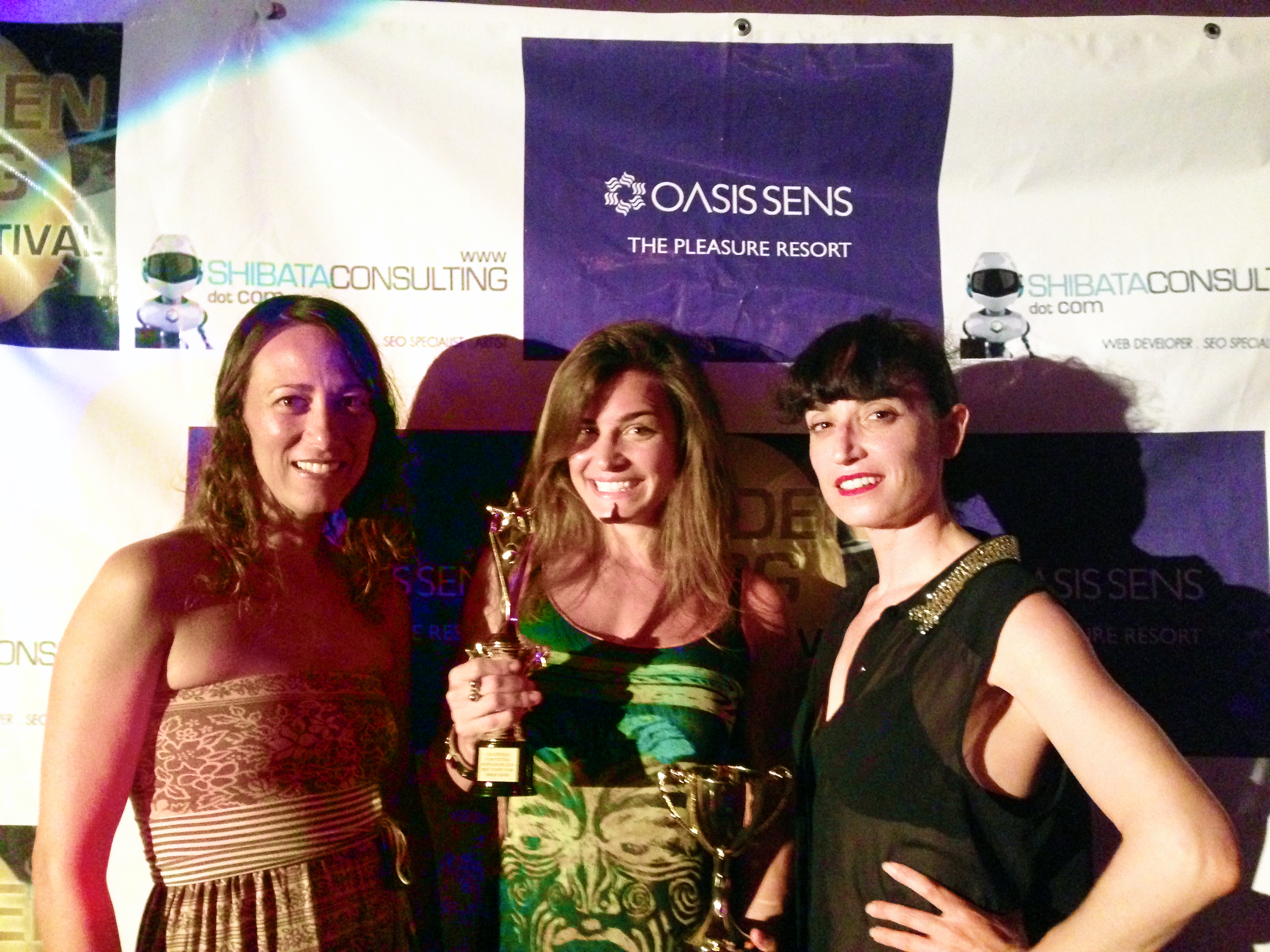 Golden Egg Film Festival Worldwide Awards Ceremony Night 2014 at Oasis Sens