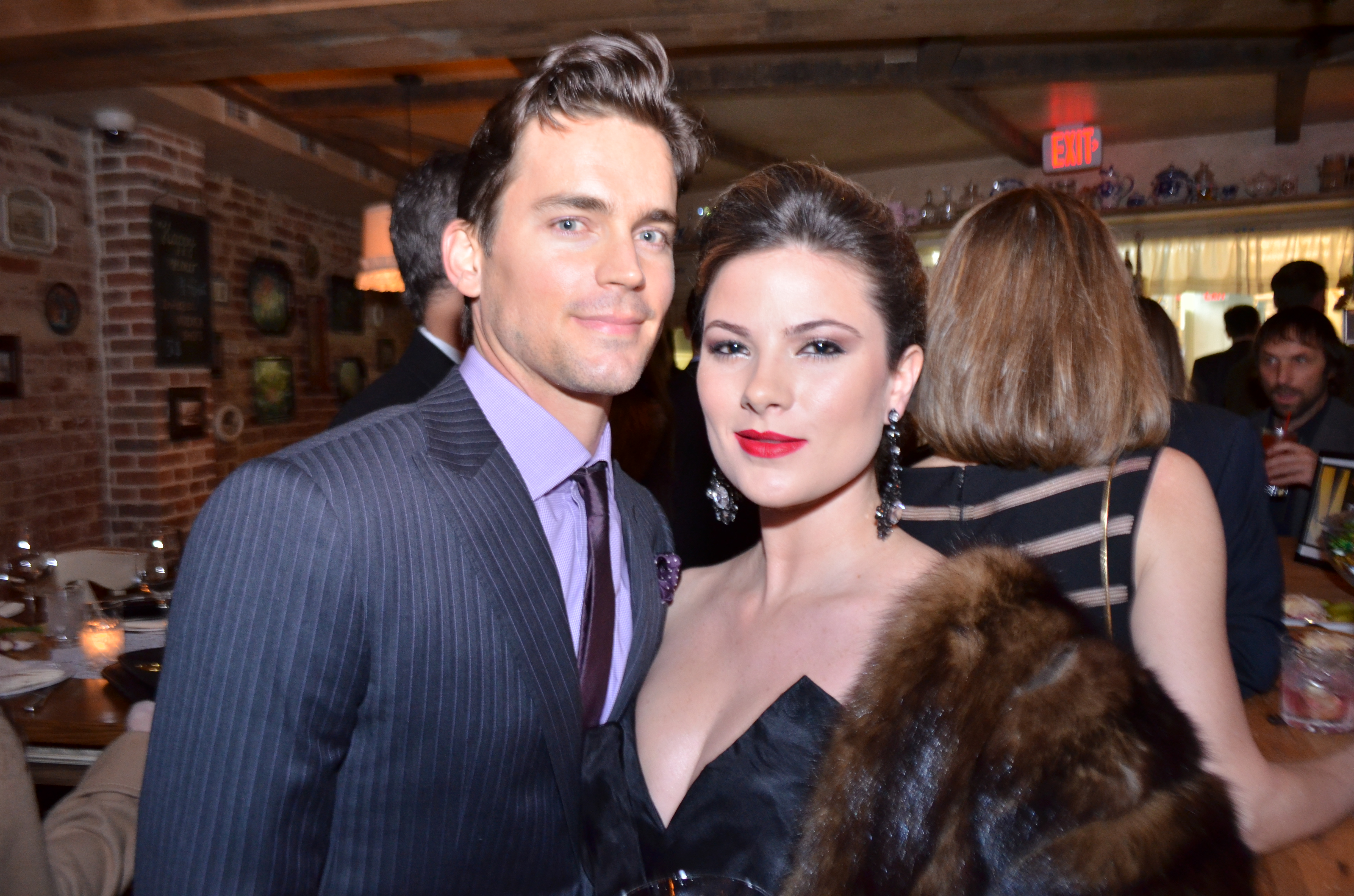 Matt Bomer and Amanda Greer