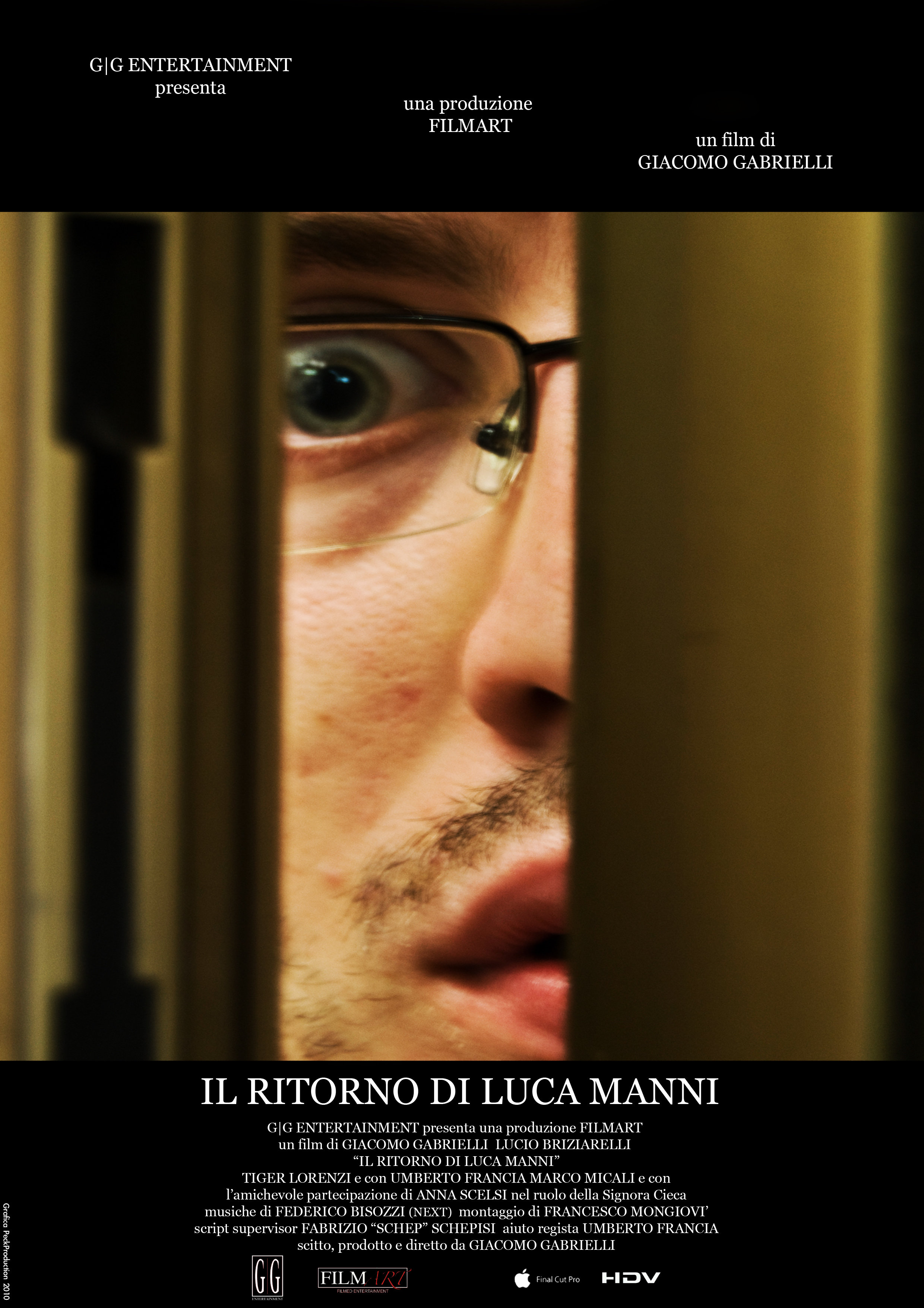'Il ritorno di Luca Manni' (2009) movie poster.