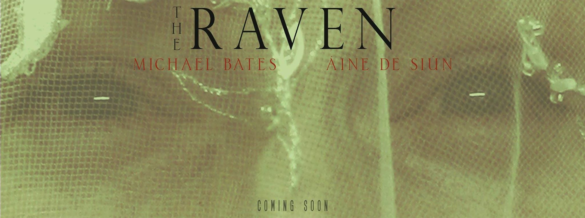 Áine de Siún as Lenore in a poster for The Raven.