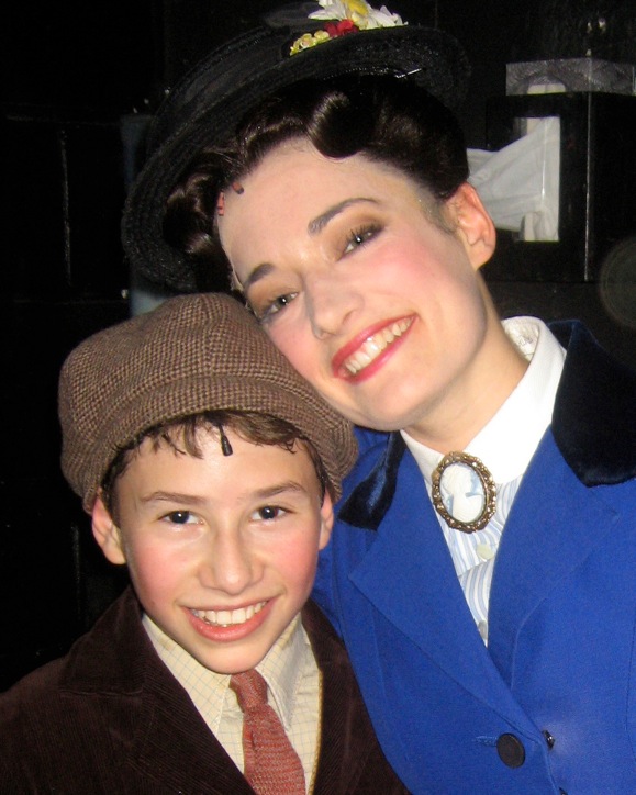 David and Laura Michelle Kelly in Mary Poppins