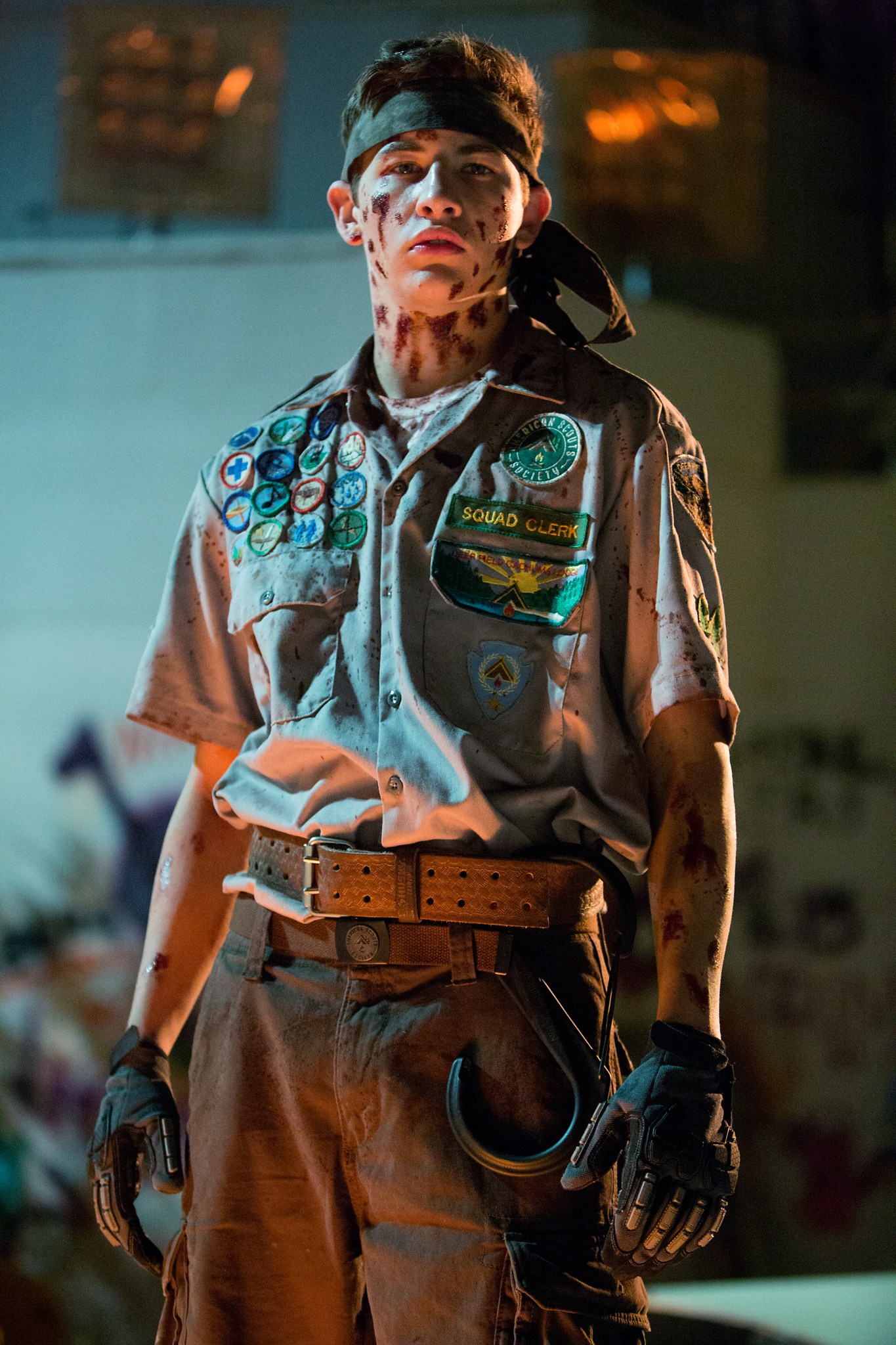 Still of Tye Sheridan in Skautai pries zombius (2015)