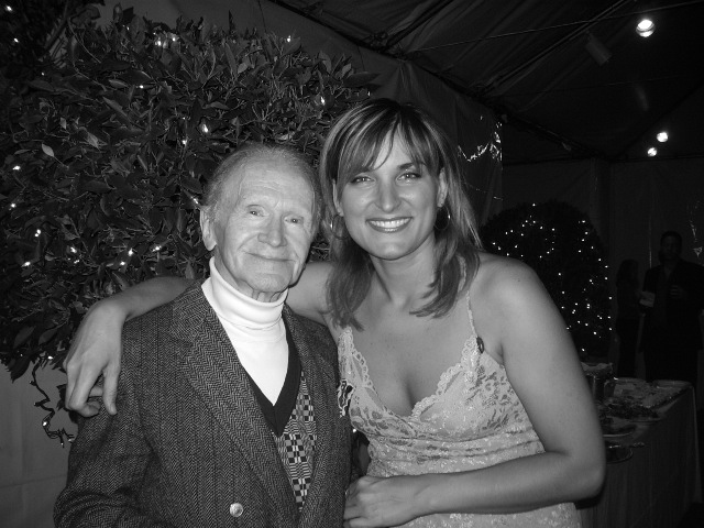 Dan Tana's 40th - Lena Milan with the Inimitable Mr. Red Buttons