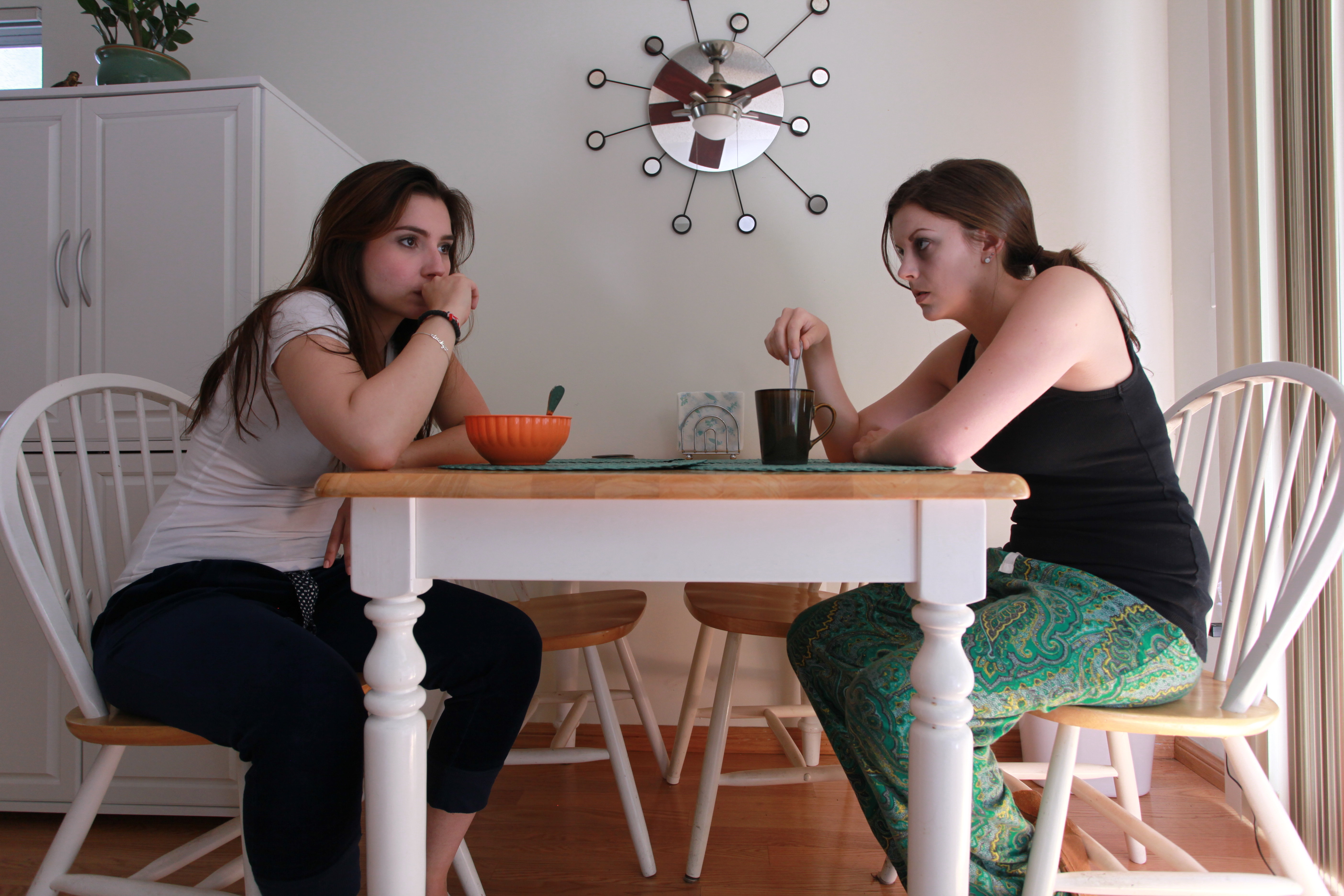 Kate Nichols and Jodie Grundin in The 28th Day: The Wrath of Steph (2013)