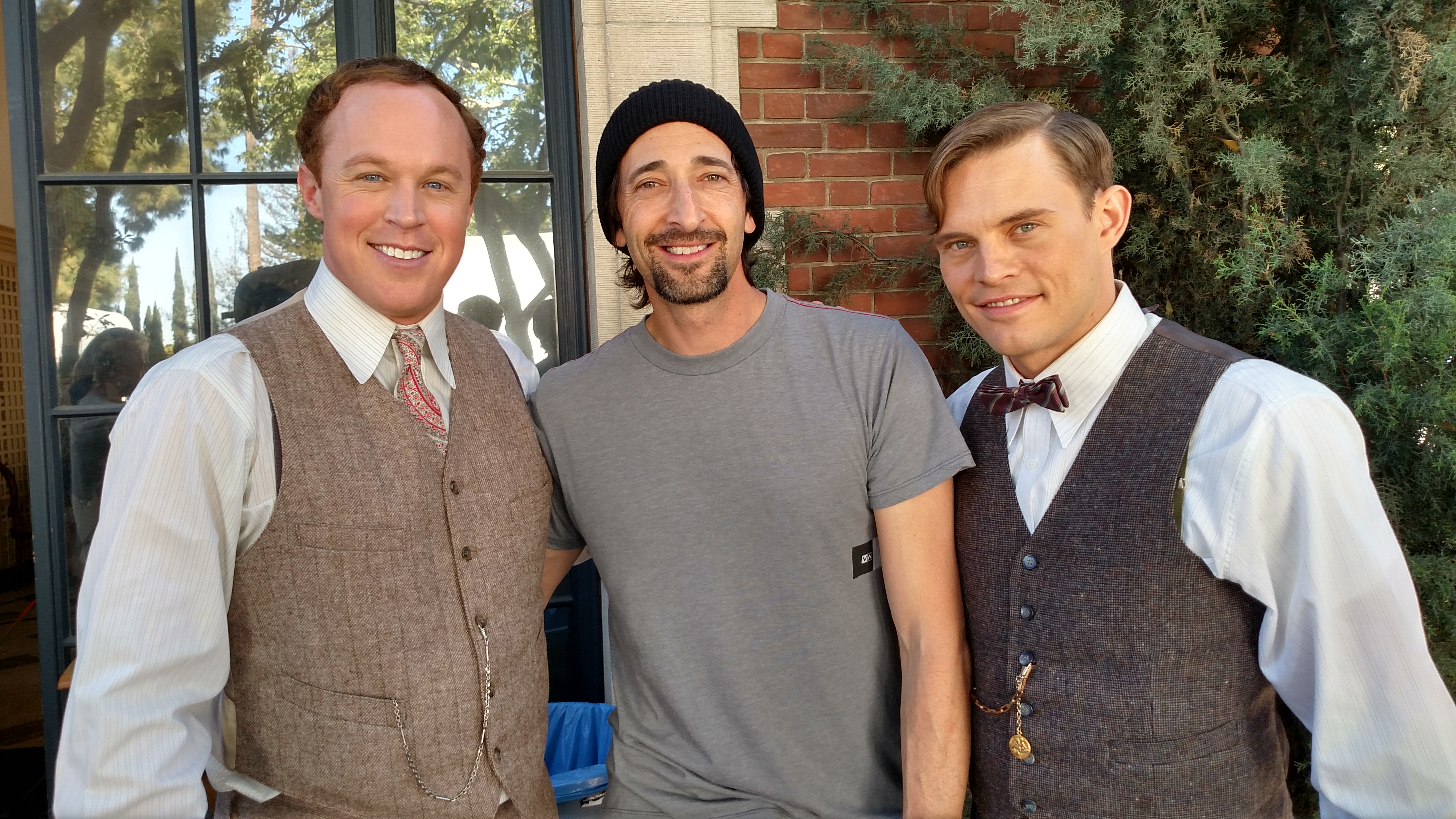 Dodge Brothers with director Adrien Brody