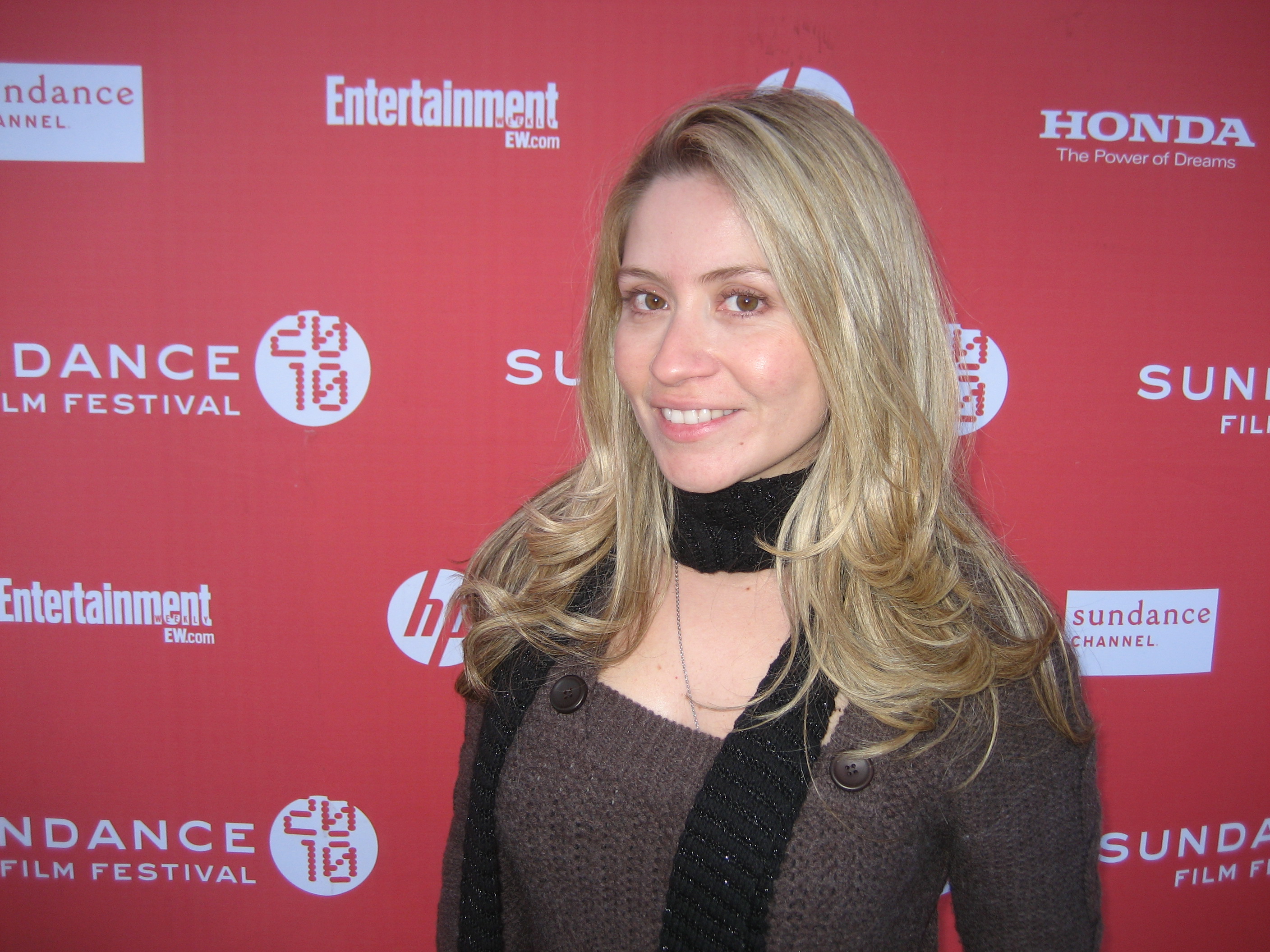 Darcyana Moreno Izel at The Sundance Film Festival 2010.