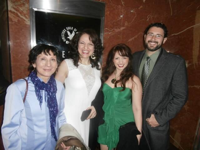 Gloria Zelaya, Lina Sarrello, Paola Poucel, and Jesus Alarcon at opening night of the Havana Film Festival in New York 2014