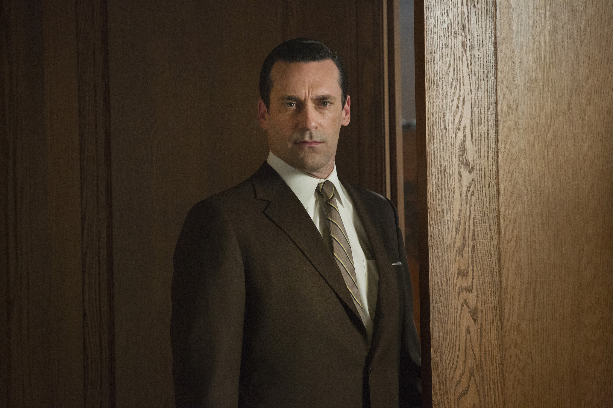 Still of Jon Hamm in MAD MEN. Reklamos vilkai (2007)