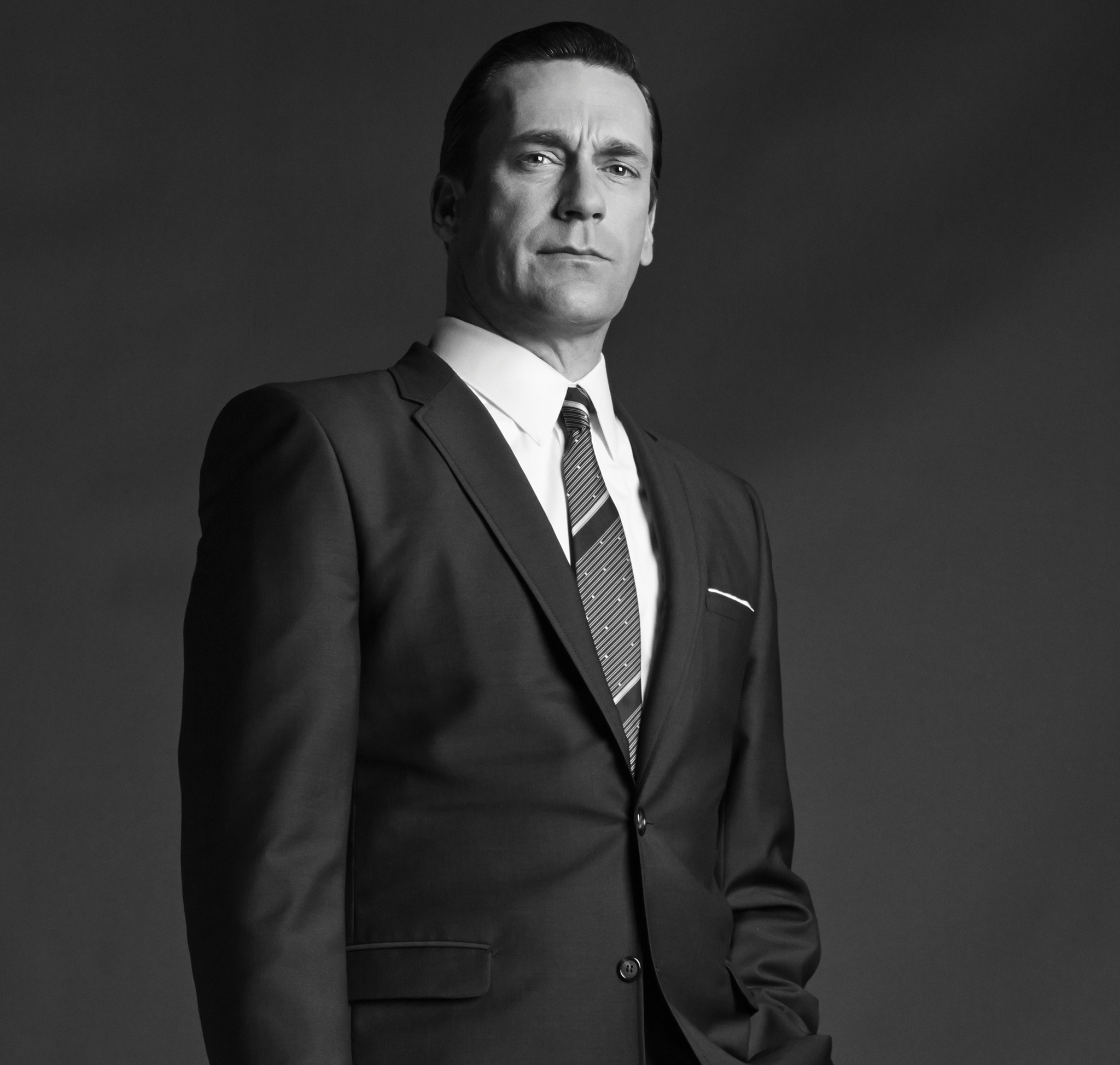 Still of Jon Hamm in MAD MEN. Reklamos vilkai (2007)