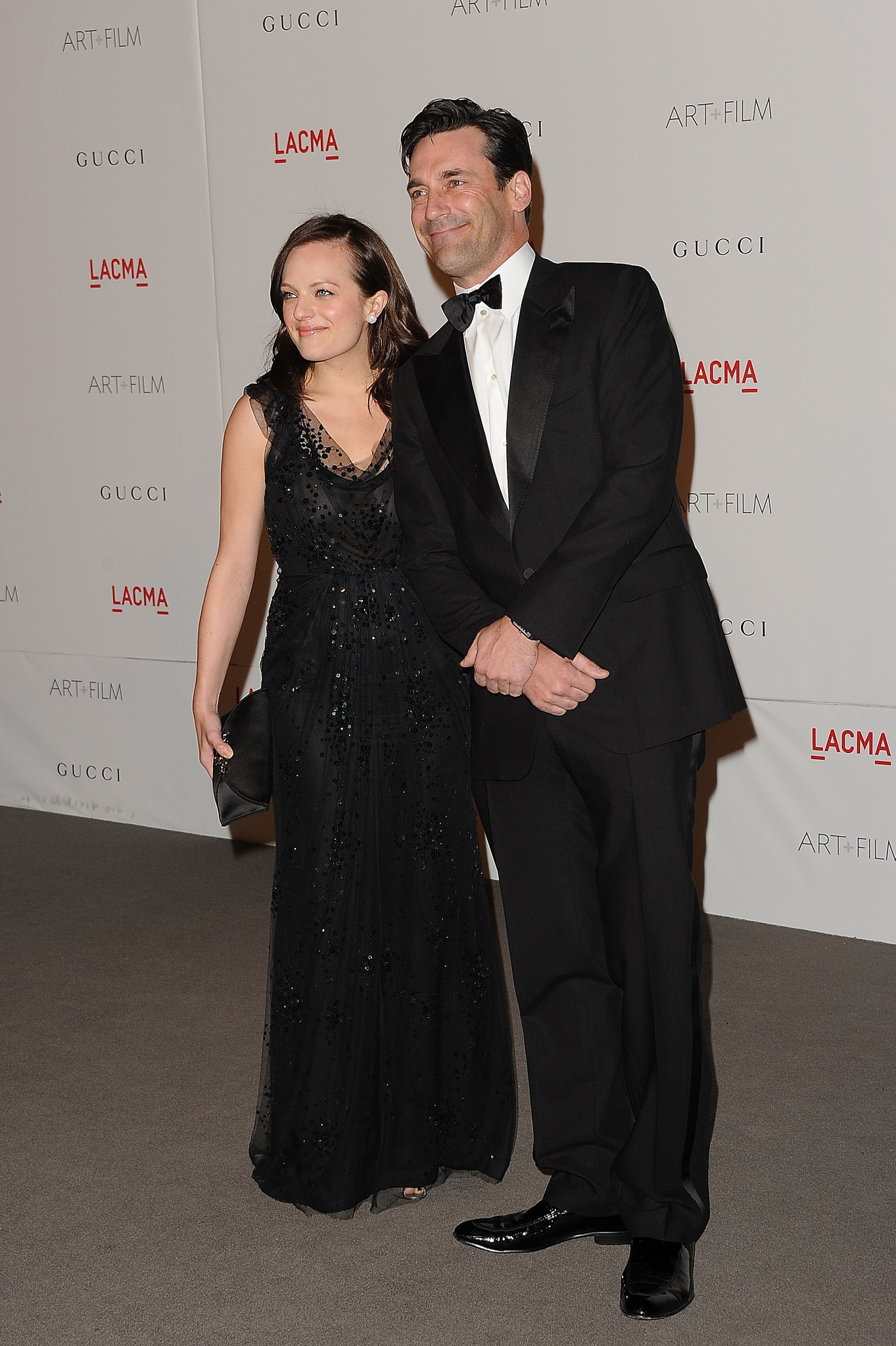 Elisabeth Moss and Jon Hamm