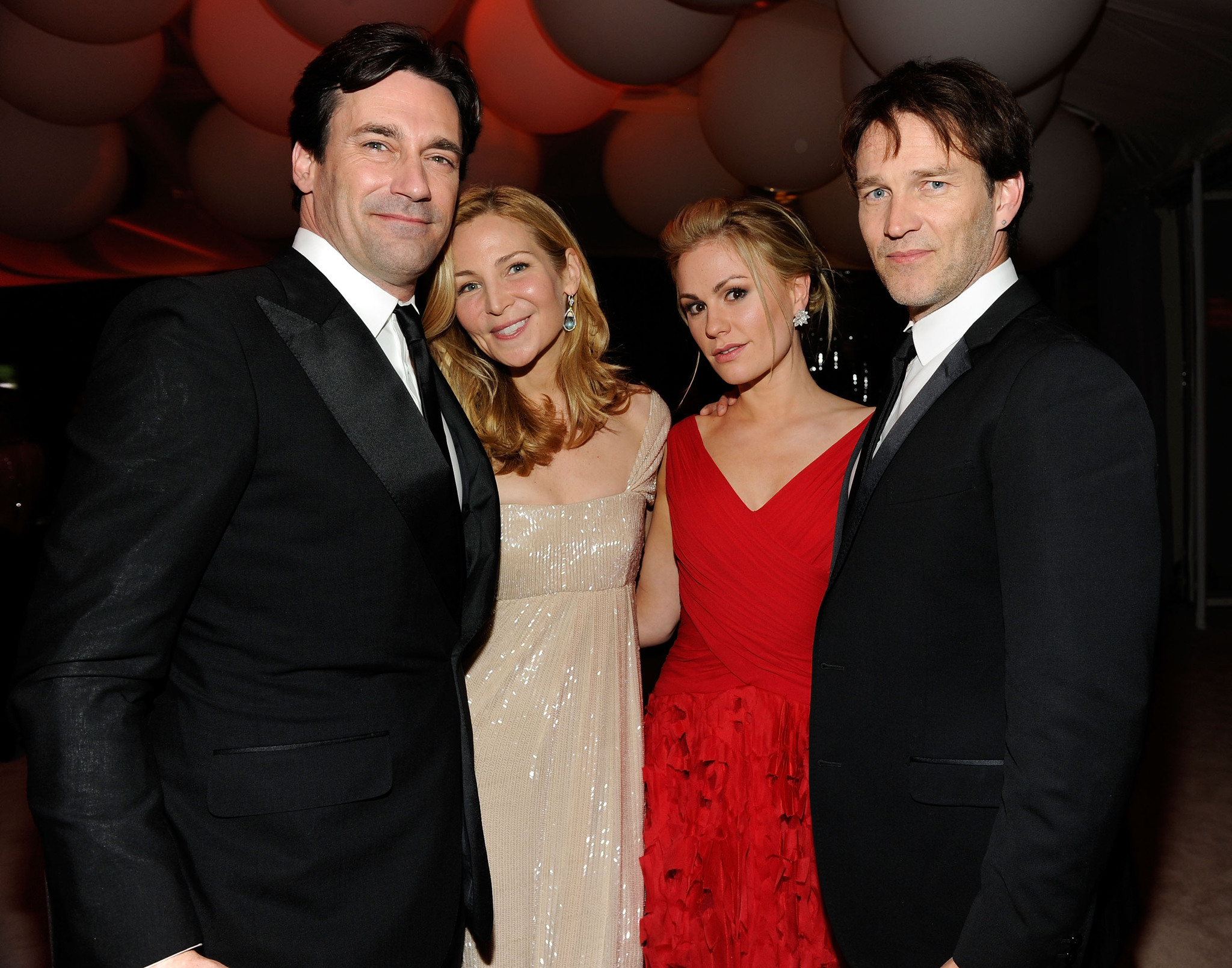 Anna Paquin, Jon Hamm, Stephen Moyer and Jennifer Westfeldt