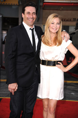 Jon Hamm and Jennifer Westfeldt at event of A komanda (2010)