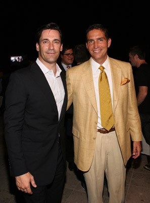 Jim Caviezel and Jon Hamm