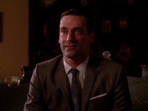 Still of Jon Hamm in MAD MEN. Reklamos vilkai (2007)