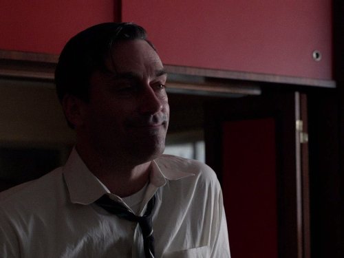 Still of Jon Hamm in MAD MEN. Reklamos vilkai (2007)