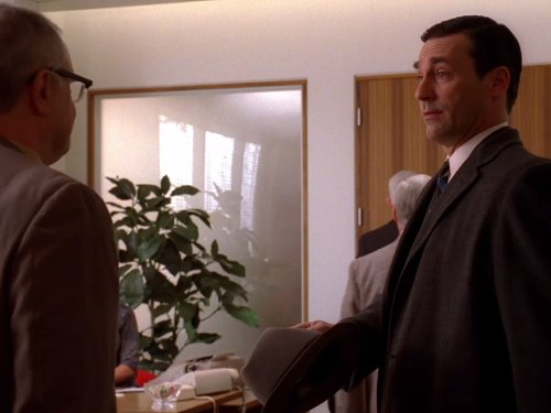 Still of Jon Hamm in MAD MEN. Reklamos vilkai (2007)