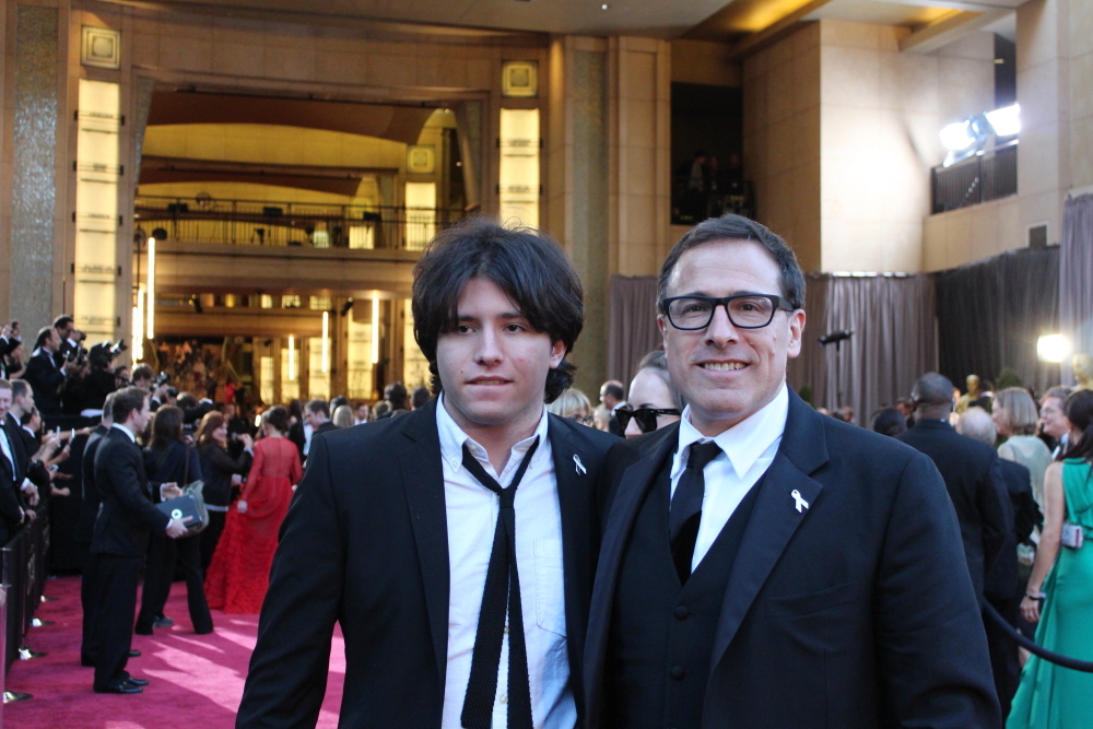 David O. Russell and Matthew Antonio Grillo Russell