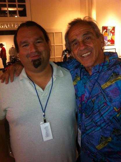Myself and Pepe Serna at the South Texas Underground Film Festival for El Cucuy.