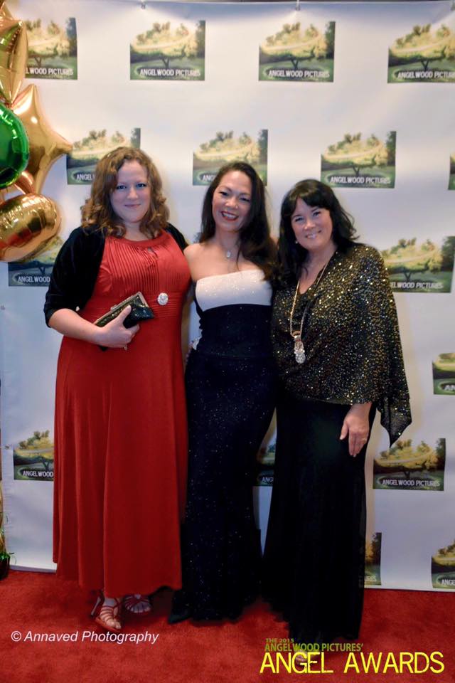 The 2015 Angelwood Pictures' Angel Awards with Regina Diemand & Lisa Leilani Wynn.