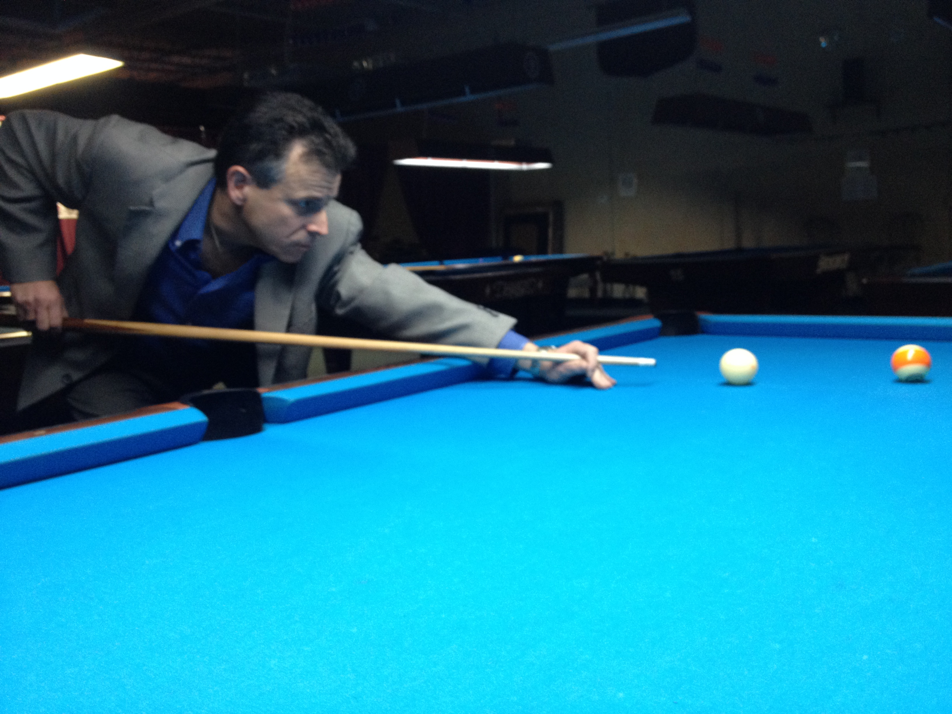 Pool Hall shoot - Role as the Slick Hustler Photo 2