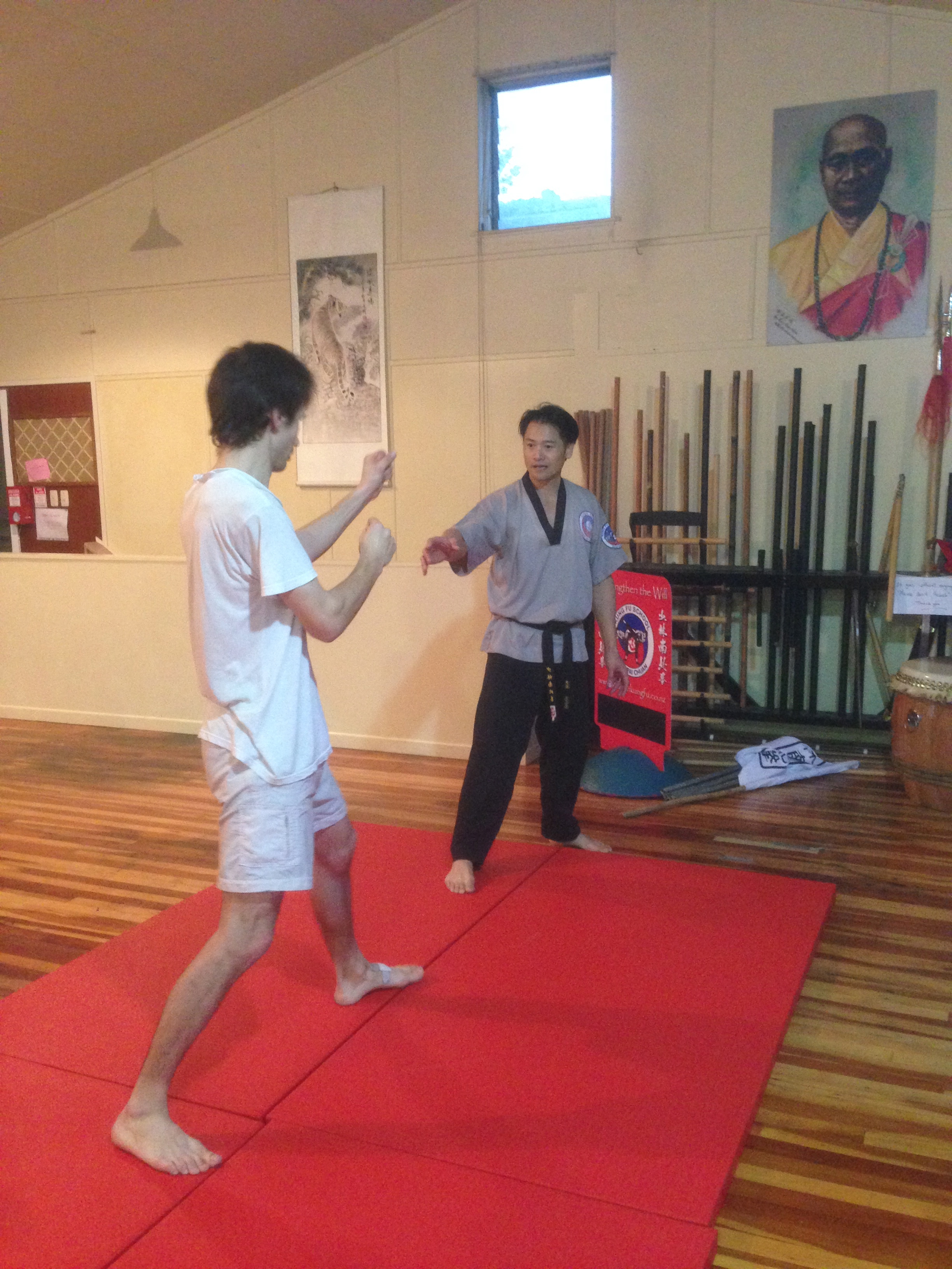 Sifu Rob Young teaching Kung Fu